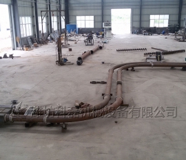 管鏈輸送機(jī)生產(chǎn)測(cè)試車(chē)間